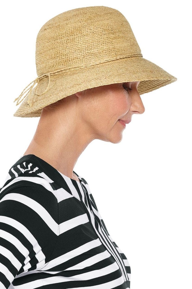 Coolibar Women's Summer Cloche - UPF 50+ Sun Protection - Carolina in Natural - Image 3